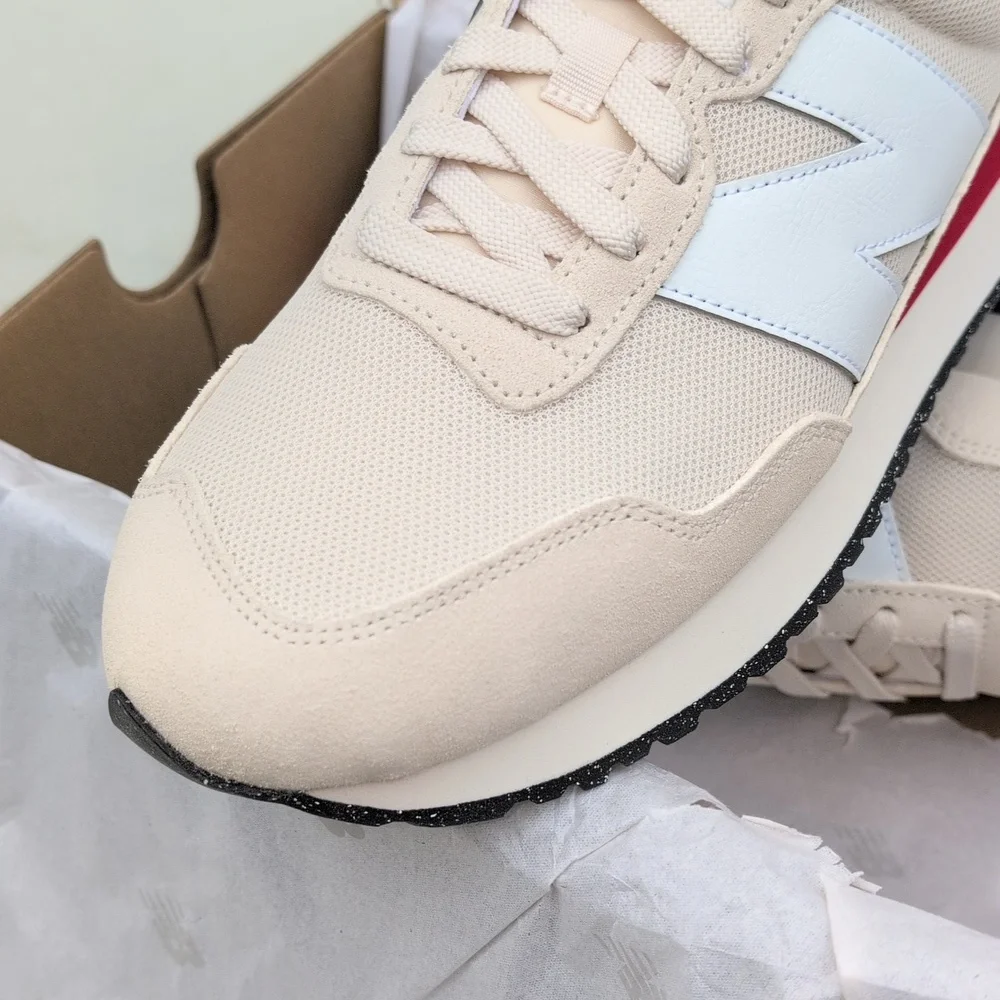 New Balance 237 - Beige White Linen - Men Size 10.5 ( MS237VJ ) - Picture 4 of 8